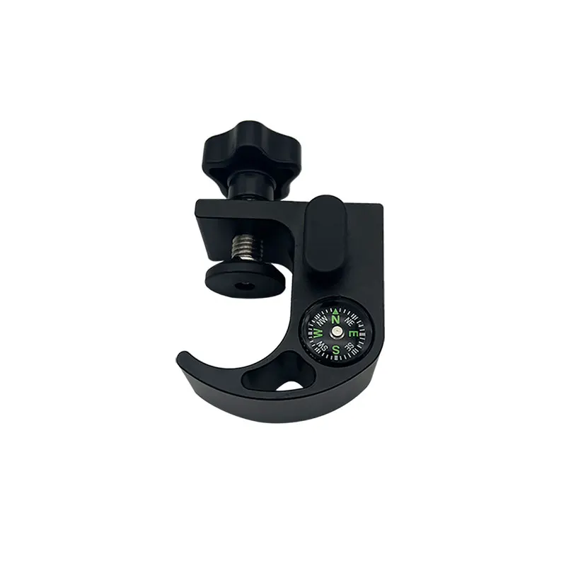 범용 GNSS GPS 폴 클램프 180 도 꽃병, 나침반 교체 크기 26mm-38mm 업그레이드 폴 홀더 마운트