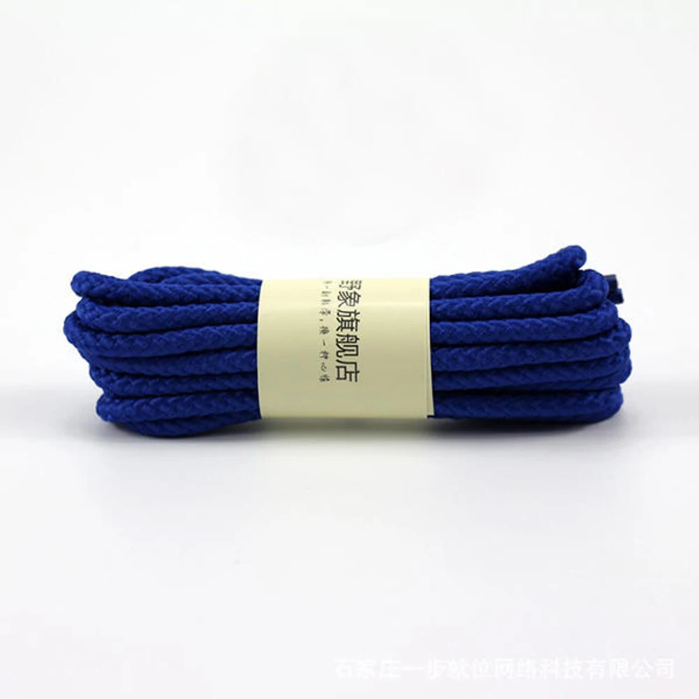 Royal blue 1 пара круглых однотонных шнурков, высокое качество, полиэфирная обувь, одноцветные классические круглые спортивные туфли со шнурками, ботинки, шнурок для обуви - Цвет: Royal blue