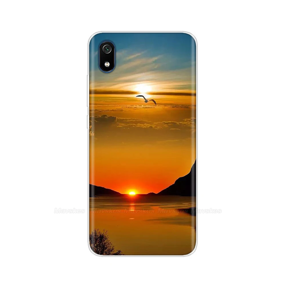 Ốp Lưng Dẻo Silicone Xiaomi Redmi 7a Case Full Bảo Vệ Mềm Mại Ốp Lưng TPU Cho Xiaomi Redmi 7A 7 Một Ốp Lưng ốp Lưng Điện Thoại Vỏ xiaomi leather case color Cases For Xiaomi