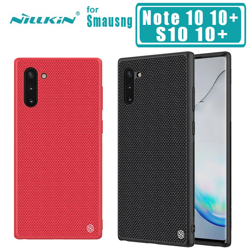 Чехол для Samsung Galaxy Note 10 Plus S10 S10e текстурированный защитный чехол накладка note