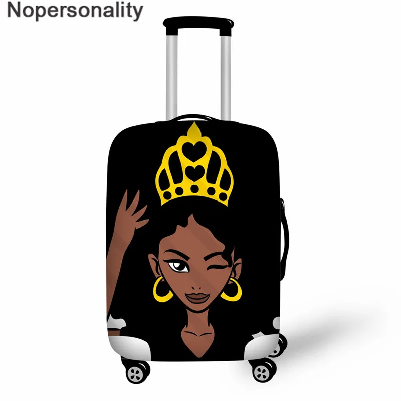 Nopersonality изящного искусства для девочки, аксессуары для путешествий, чемодана крышка чемодан защиты багажа Пылезащитный чехол тянущихся тканей 18-30 дюймов - Цвет: Z5215