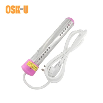 

220V Submersible Heating Tube 250/270mm Length Stainless Steel Immersion Water Heater Element for Bath Barrel 1.2/1.5/2/2.5/3KW