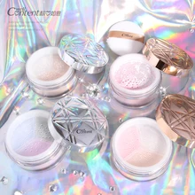 Осветляющий светильник для ухода за кожей, Минеральная рассыпчатая установка, пудра, контроль жирности, консилер, гладкий, натуральный, водонепроницаемый, стойкий макияж, пудра