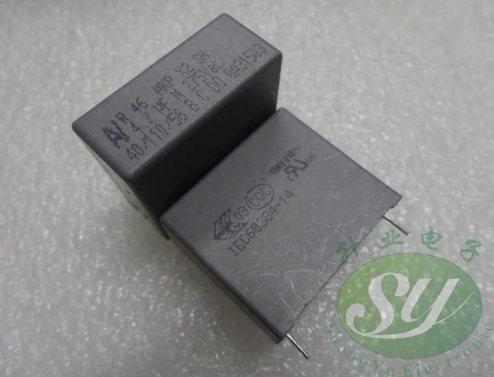 50 шт. AV R46 серия 4,7 мкФ/275Vac 4 u7f MKP 475 пленочный конденсатор 28 мм