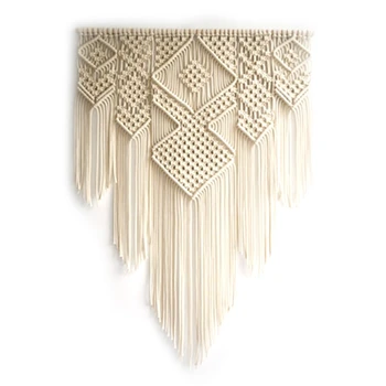 

Woven Tapestry Decoration Home Living Room Wall Decoration Bedside Background Bohemian Tapestry (Without Wooden Sticks)