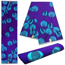 Африканская ткань настоящий голландский воск хлопок высокое качество Анкара печать восковая Ткань DIY швейная ткань нигерийская восковая ткань