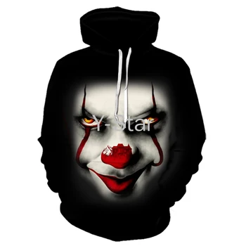 

New 3D Printed Hoodies Long Sleeve Hoodies Sweatshirt Hooded Coat MS22