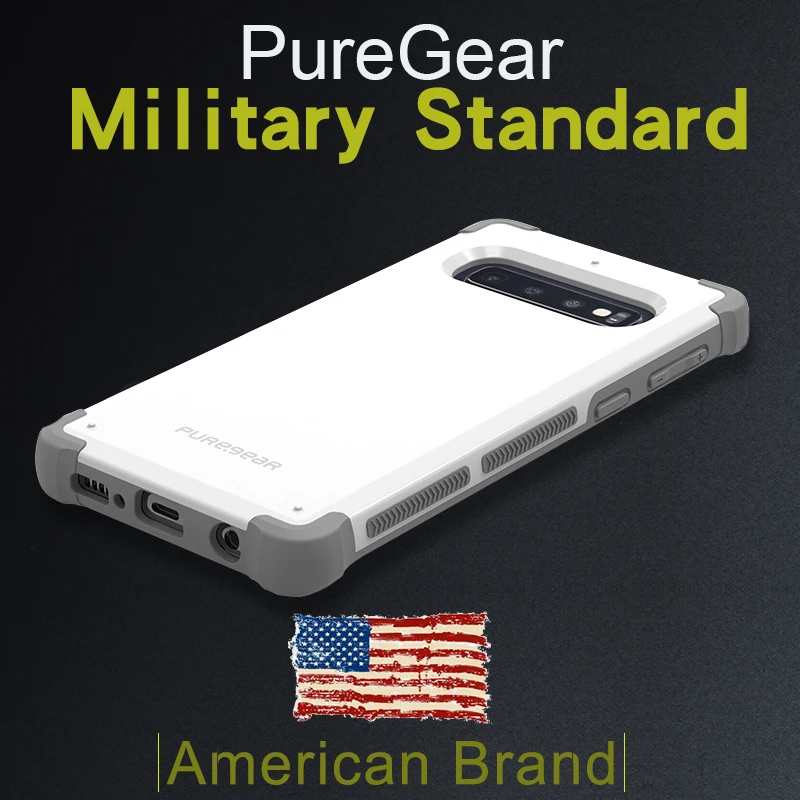 PureGear Shockproof Hard Silicone Case For Samsung
