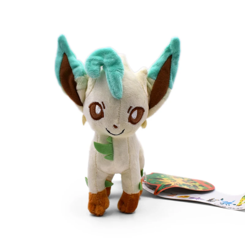 18-20 см Eevee Leafeon Плюшевые игрушки Мягкие игрушки куклы Подарки для детей