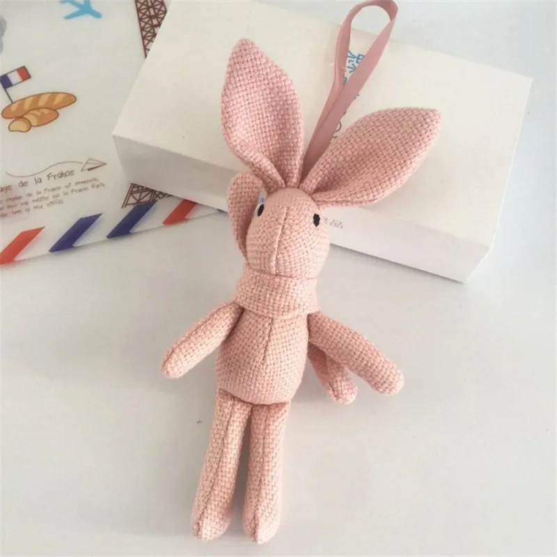 NEW-Rabbit-Plush-Animal-Stuffed-Dress-Rabbit-Key-chain-TOY-Kid-s-Party-Plush-TOY-Bouquet (1)