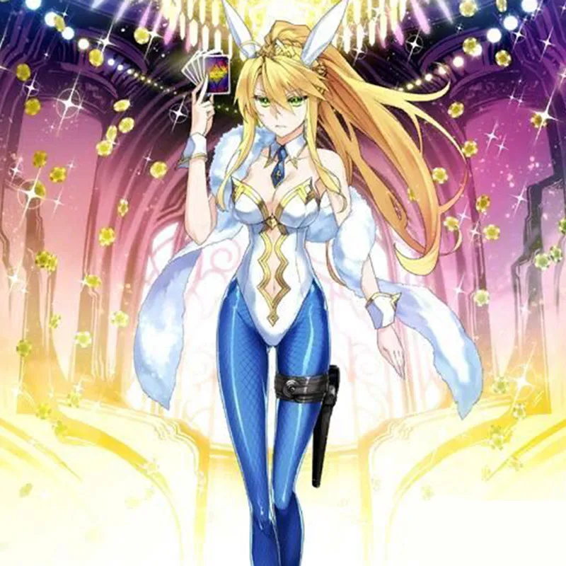 Altria FGO Косплей зайчика для девушек набор лев Король Altria Pendragon соблазнительный костюм для косплея индивидуальный заказ