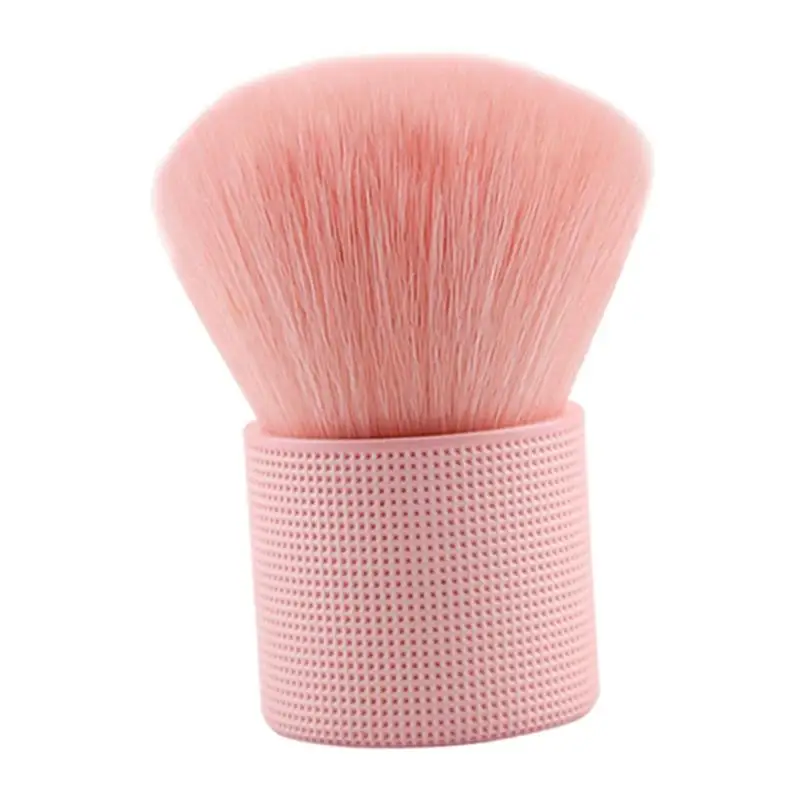 Professional Blush Brush For Highlighting Bronzing Contouring, Suitable For Applying  Loose Powders, Pink Color