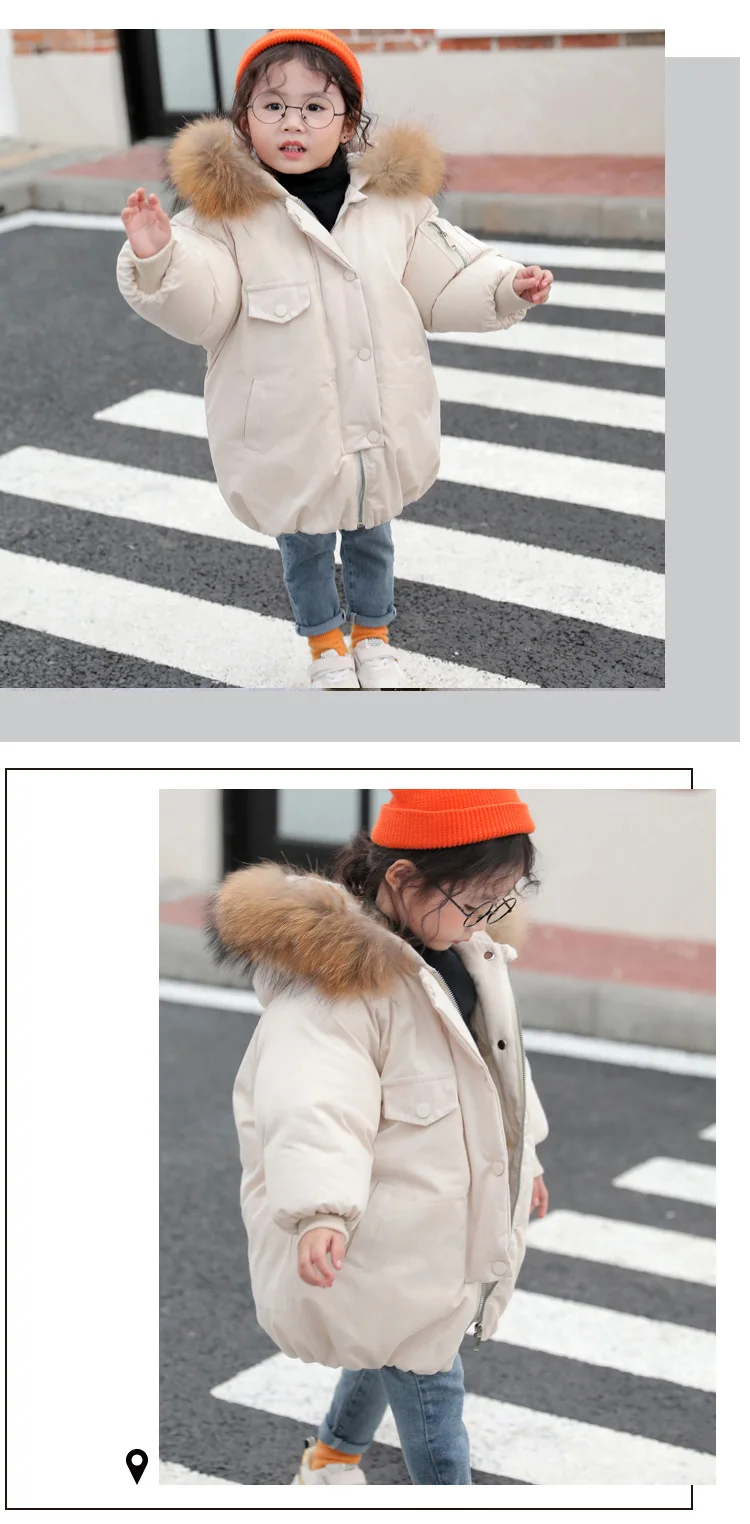 Хлопковая стеганая куртка с длинными полями для маленьких девочек, зима г., новая детская стеганая куртка с толстым пальто куртка с хлопковой подкладкой, WT028
