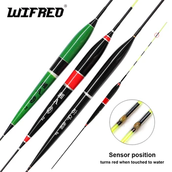 

Wifreo New Version-Smart LED Carp Fishing Float Night Fishing Glowing Stick Chinese Floats Terminal Tackle New Bite Change Color