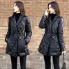 Black Oversized Outerwear Woman Parkas Women's Winter Down Jackets Parker Large Plus Size Fur Long Coat for Female Clothing 2022 ► Photo 1/6