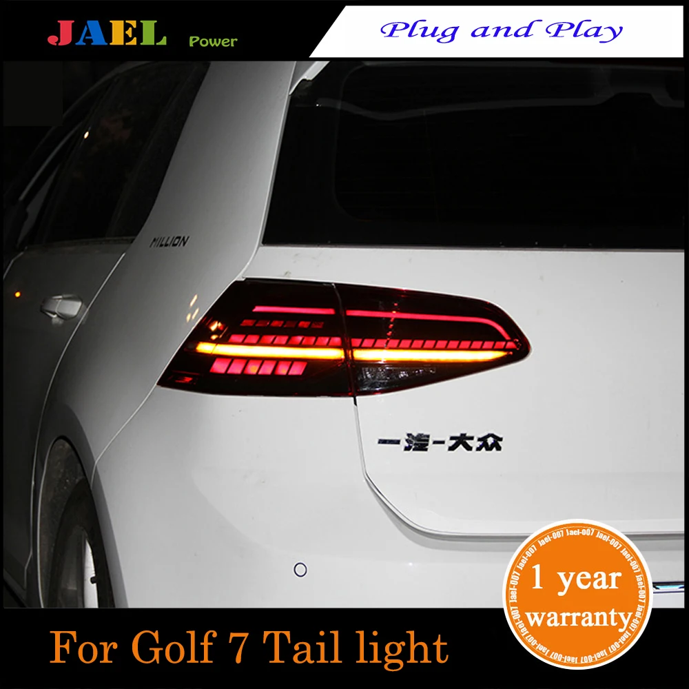 Светодиодный задний фонарь-светильник s Чехол для Golf 7 Golf7 MK7 R20 задний светильник s светодиодный задний фонарь светодиодный сигнальный светильник