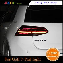 Светодиодный задний фонарь-светильник s Чехол для Golf 7 Golf7 MK7 R20 задний светильник s светодиодный задний фонарь светодиодный сигнальный светильник