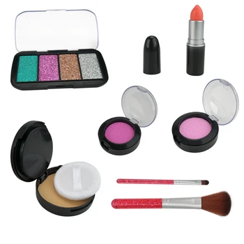 

7Pcs Children Makeup Pretend Play Simulation Cosmetic Kit Electric Massager Toy Toy For Children Educational Toys Birthday Gift