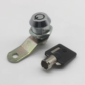 

100 pcs 17mm zinc-alloy cylinder key metal locker mailbox cam lock