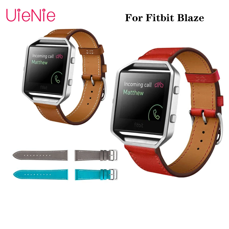 

For Fitbit Blaze Business Leather Strap For Fitbit Blaze Smart Watch Frontier/Classic Bracelet Replacement Wristband Accessories
