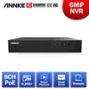 ANNKE 8CH 6MP POE Video Recorder H.265+ NVR For HD POE 2MP 3MP 4MP 5MP 6MP IP POE Cameras Home Surveillance Security System Kit ► Photo 1/6