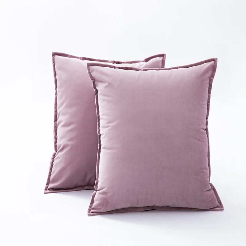 

Cushion Case Throw Pillow Cover Decorative Throw Pillow solid Velvet Pillow case Decorative throw Pillow Soft Touch