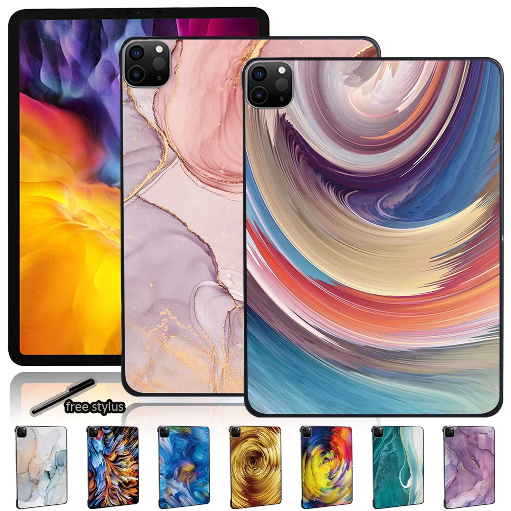 

Anti-cratch Watercolor Hard Tablet Case for Apple IPad Pro 11 Inch (2018/2020)/iPad Pro 9.7 Inch/Pro 2nd Gen 10.5 Inch + Pen