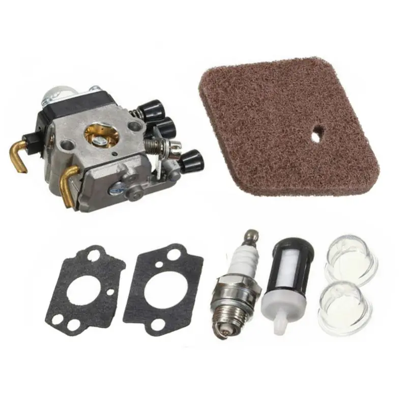 

Carburetor Air Filter Washer Bulb Kit For Stihl FS45 FS46 FS46C FS55R Carburetor Kit Accessory