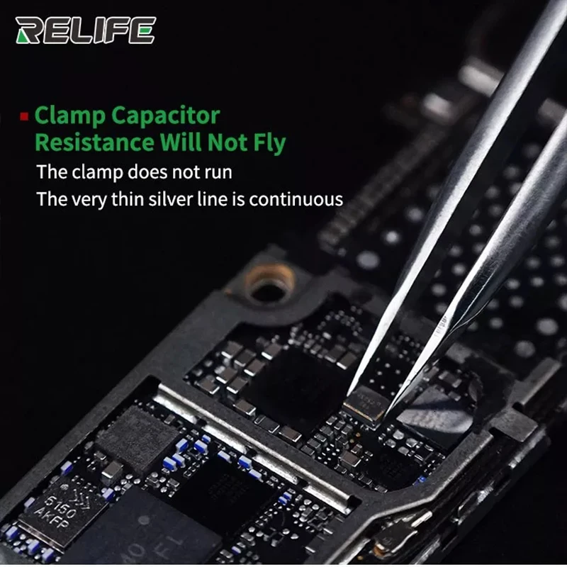 RELIFE RT-11A Пинцет Летающая линия скачок провода специальный антимагнитной пайки пинцеты мобильные телефоны cpu IC открытие захватывающая часть