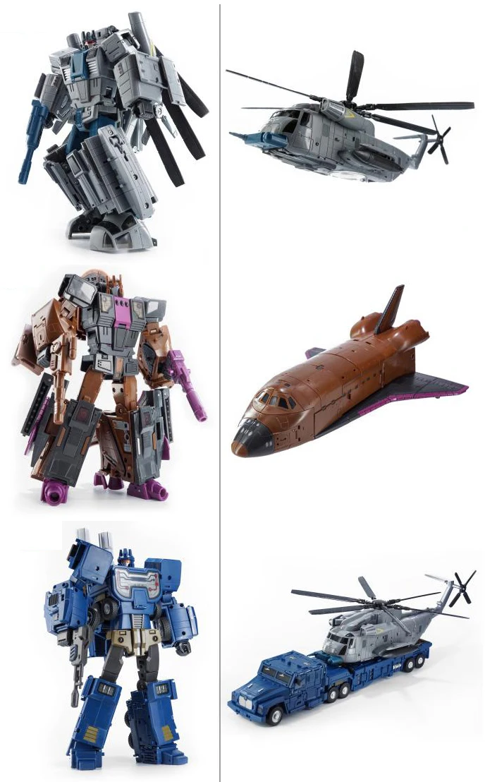 Zeta Toys ZT полный набор из 6 фигурок для трансформации в наличии ZA06 Bruticon Bruticus|Игровые