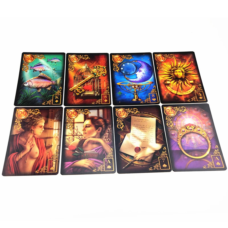 2020 новые карты Fate lenormand Oracle таинственные Fortune Таро игра для Divination Card P001|Карточные