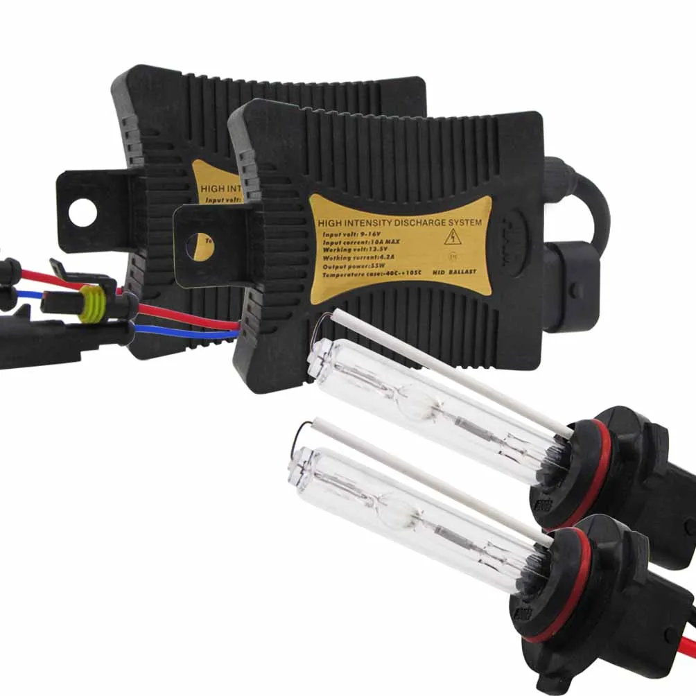 Ксенон 55 Вт 9005/HB3/H10 6000 K/8000 K/10000 K/12000 K HID фара 3 000 часов