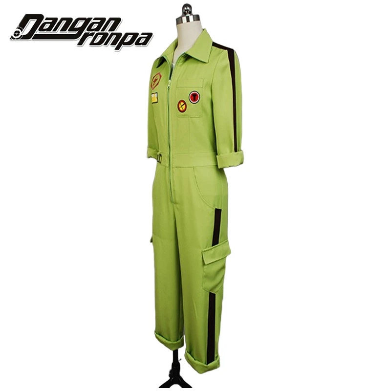 Супер DanganRonpa Kazuichi Souda карнавальный костюм полный комплект наряд для мужчин и женщин комбинезон на заказ