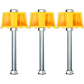 

15Pcs Manual Tile Locator Wall Tiles Regulator Height Adjustment Positioner Leveler Ceramic Fine Thread Rising Construction Tool