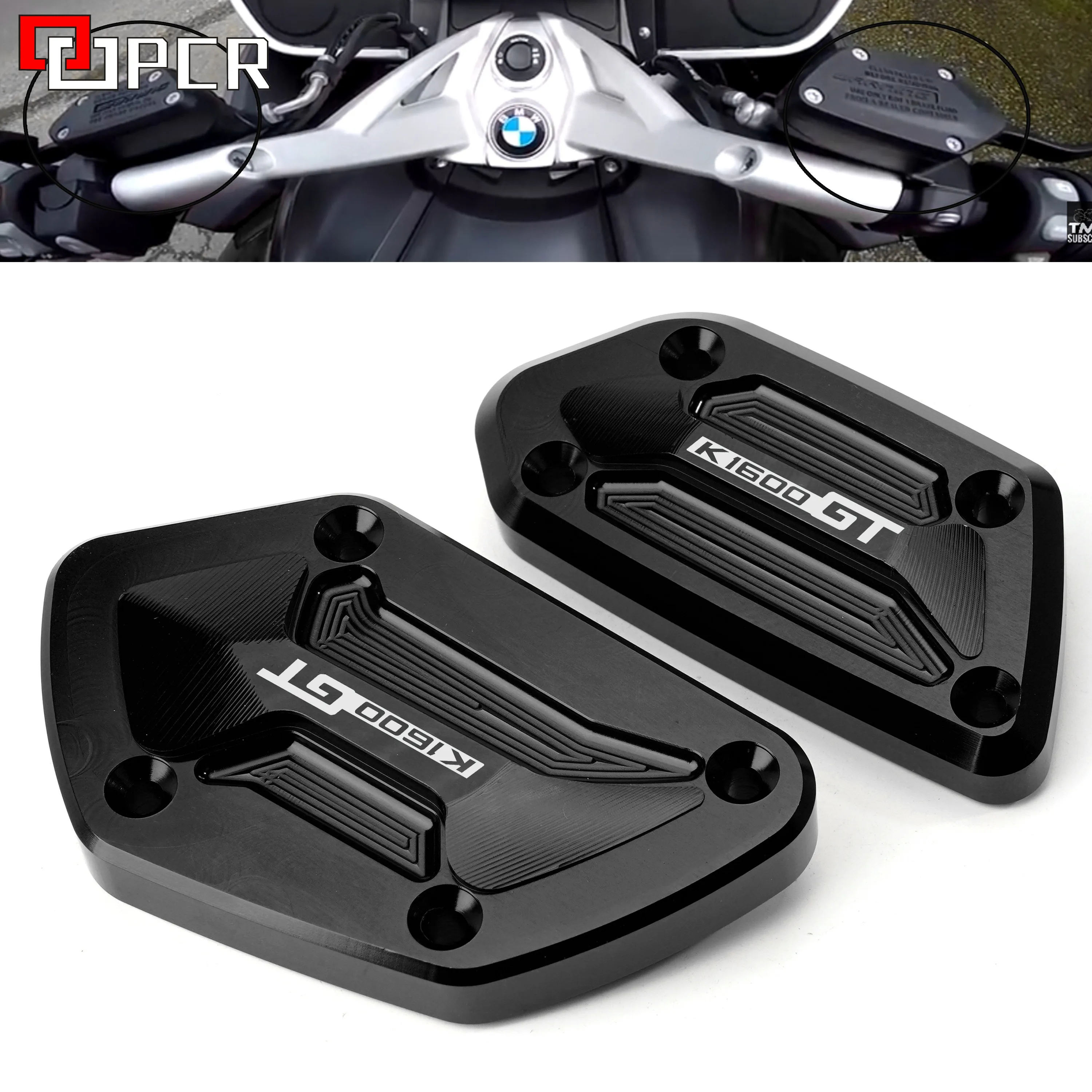 New Model Motorcycle Front Brake Fluid Reservoir Cover Cap For BMW