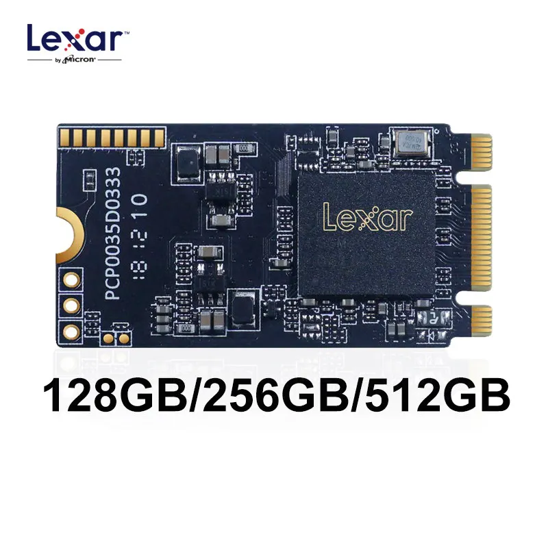 Внутренний твердотельный накопитель Lexar SSD M.2 2242 3D NAND 512 ГБ 256 128 NVMe PCIe Gen3x2 жесткий