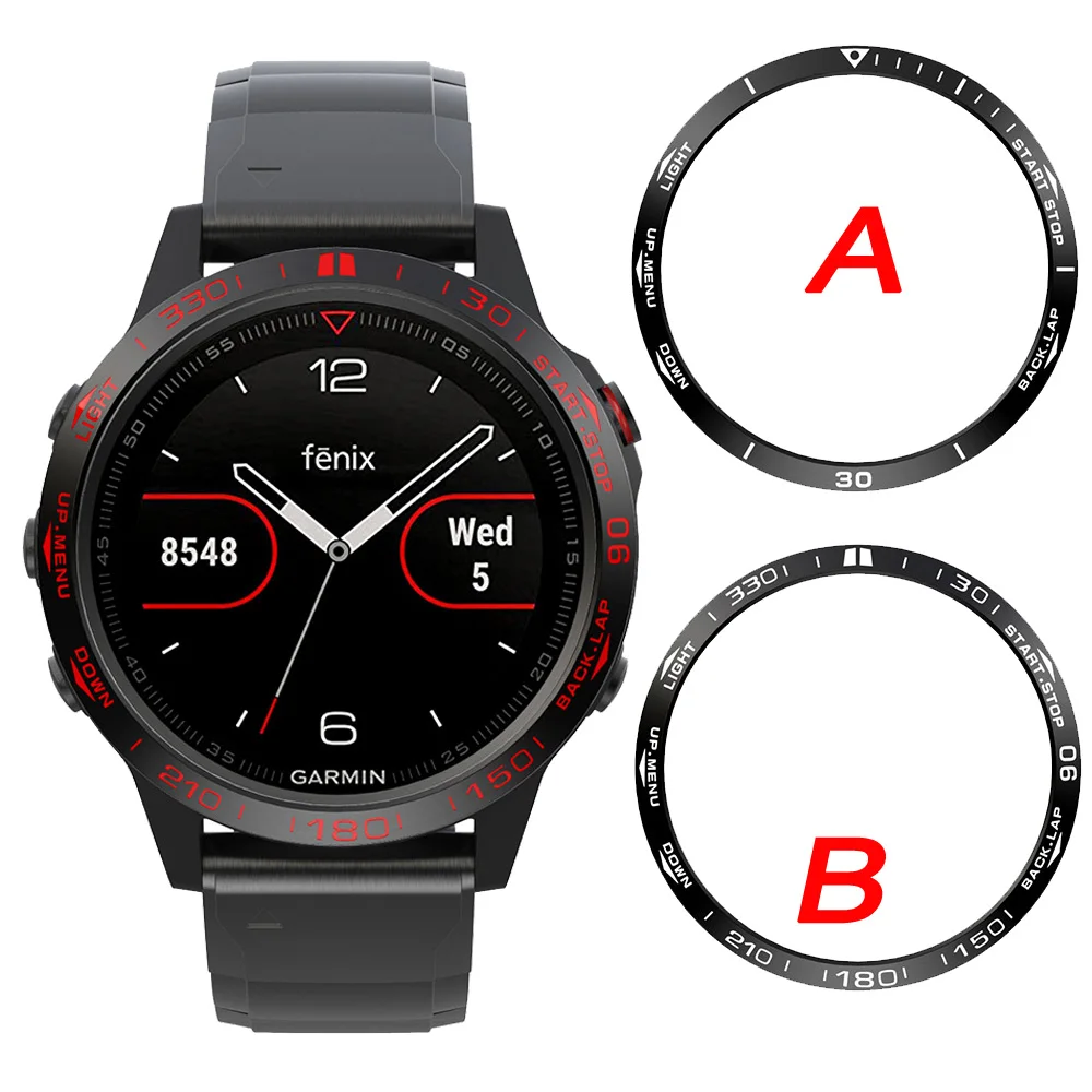 Для Garmin Fenix 5 ободковая рамка чехол Защитное кольцо | Наручные часы