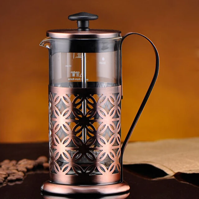 French Press Coffee Maker Stainless Steel  Stainless Steel Coffee  Percolator Pot - Coffee Pots - Aliexpress