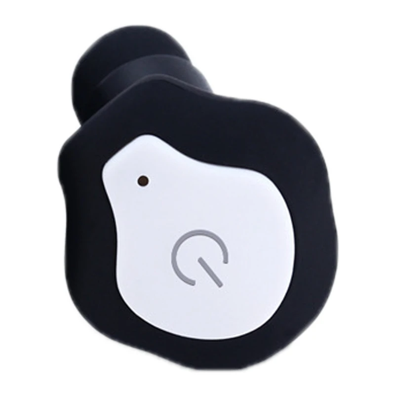 White Мини TWS Twins Беспроводная стерео-гарнитура с Bluetooth наушники-вкладыши - Цвет: White