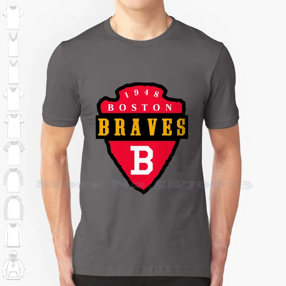 Boston Braves Fashion Vintage Tshirt T Shirts Boston Braves Baseball  Atlanta National League World Series - AliExpress