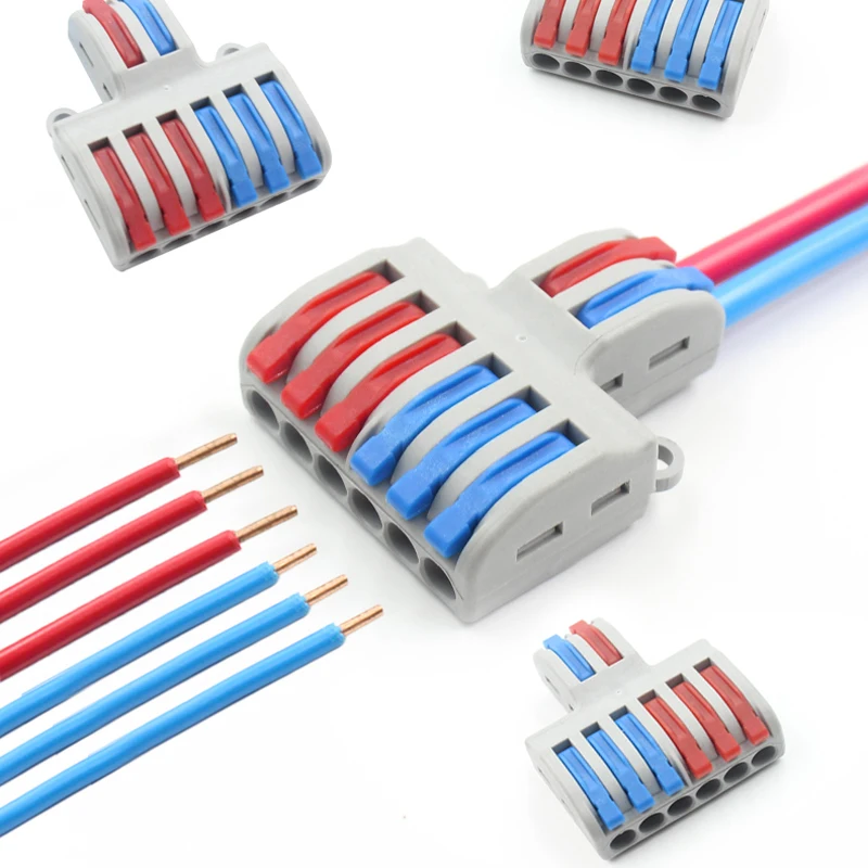 LT 422T 623T SPL 42T/62T Универсальный соединитель кабеля проводки прозрачный тип быстрый
