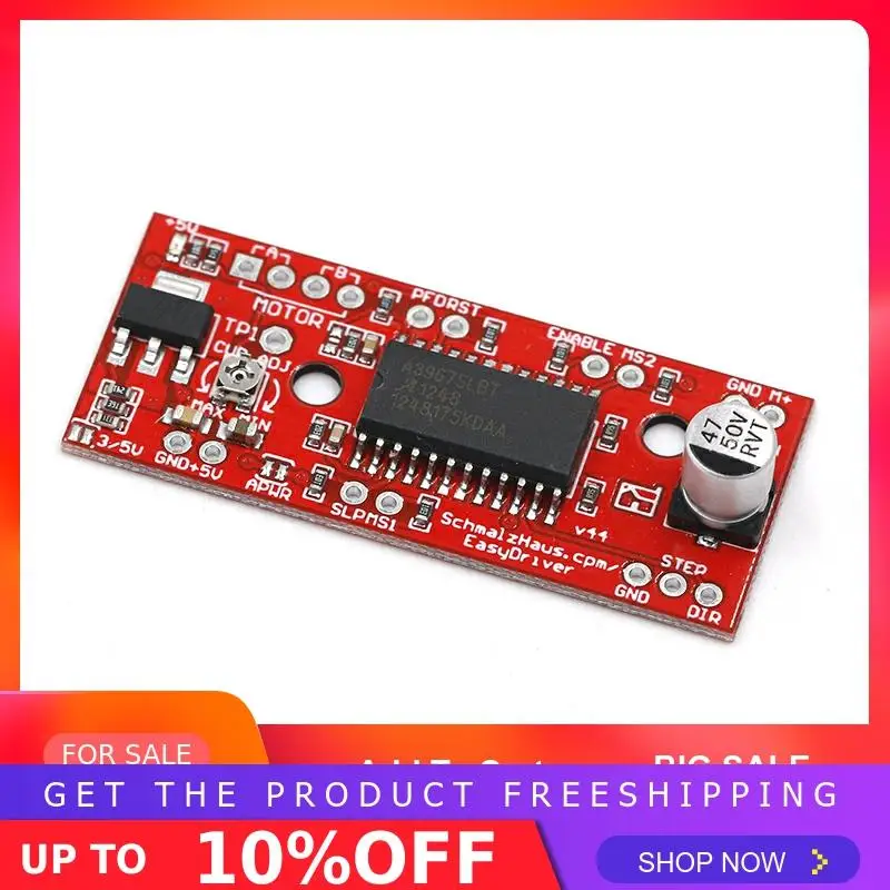 1 шт. A3967 шаговый двигатель EasyDriver Драйвер двигателя V44 для arduino макетная плата 3d принтер A3967 модуль