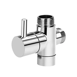 clown Head faucet Bathroom Accessories 3 Way Shower Head Diverter Valve G1/2 Three Function Switch Adapter Connector