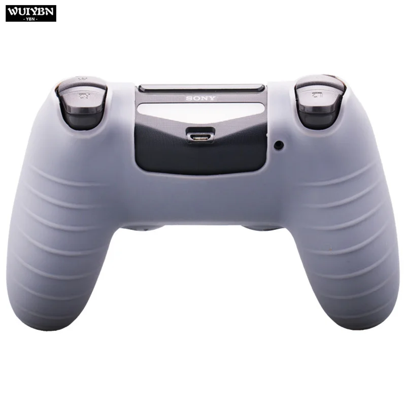 WUIYBN PS4 Цветной силиконовый защитный чехол для геймпада Противоскользящий рукав
