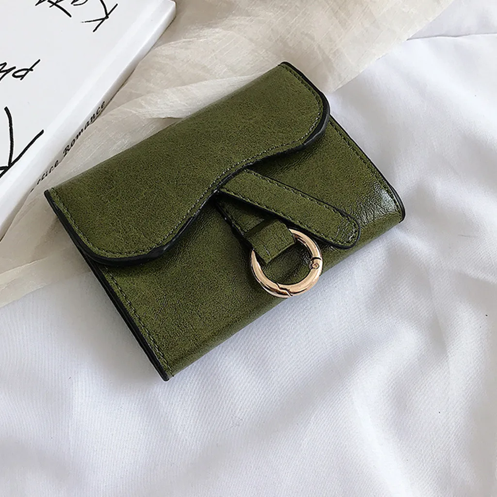 Женский кошелек из искусственной кожи, женский маленький кошелек Portomonee, Rfid кошелек, Дамские кошельки для монет для девочек, сумка для денег, Cartera Mujer