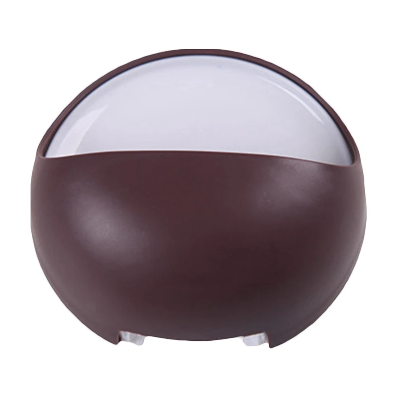 New Qualified Dropship Plastic Suction Cup Soap Toothbrush Box Dish Holder Bathroom Shower Accessory