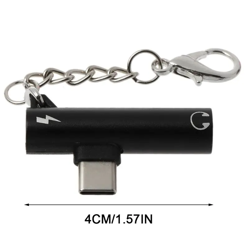 Type C до 3,5 мм разъем зарядное устройство кабель для наушников USB C аудио адаптер конвертер для наушников для Xiaomi 6 6X8 Note3 Mix 2 huawei mate