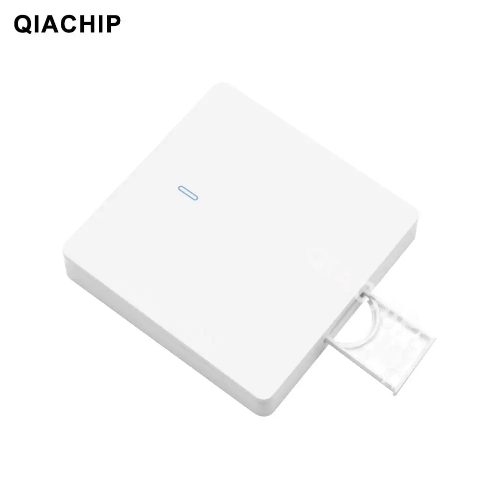QIACHIP Tuya 스마트 라이프 App 스위치 라이트 Wifi + RF 무선 원격 제어 스위치 1 2 3 갱 벽 패널 버튼 수신기 led 램프