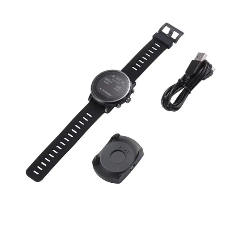 Зарядный кабель шнур Зарядное устройство USB док-адаптер для Xiaomi Amazfit 2 Stratos Amazfit Pace 2 S Аксессуары A1609 спортивные умные часы