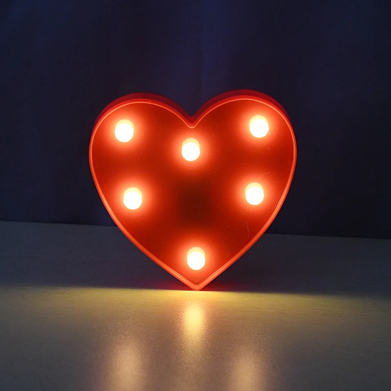 Светящиеся светодиодные буквы ночной Светильник английского алфавита номер Светодиодная лампа; аккумулятор на день рождения Свадебная вечеринка украшения подарок ко Дню Святого Валентина